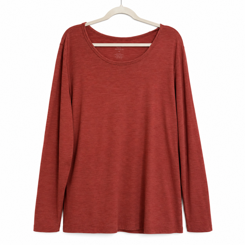 Woolx Remi Long Sleeve T Shirt Sz 2X Merino Wool Stretch Women’s Travel